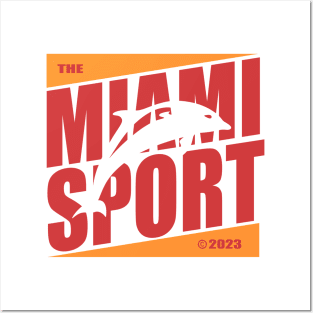 Vintage - The Miami Sport 2023 - Dolphin football Posters and Art